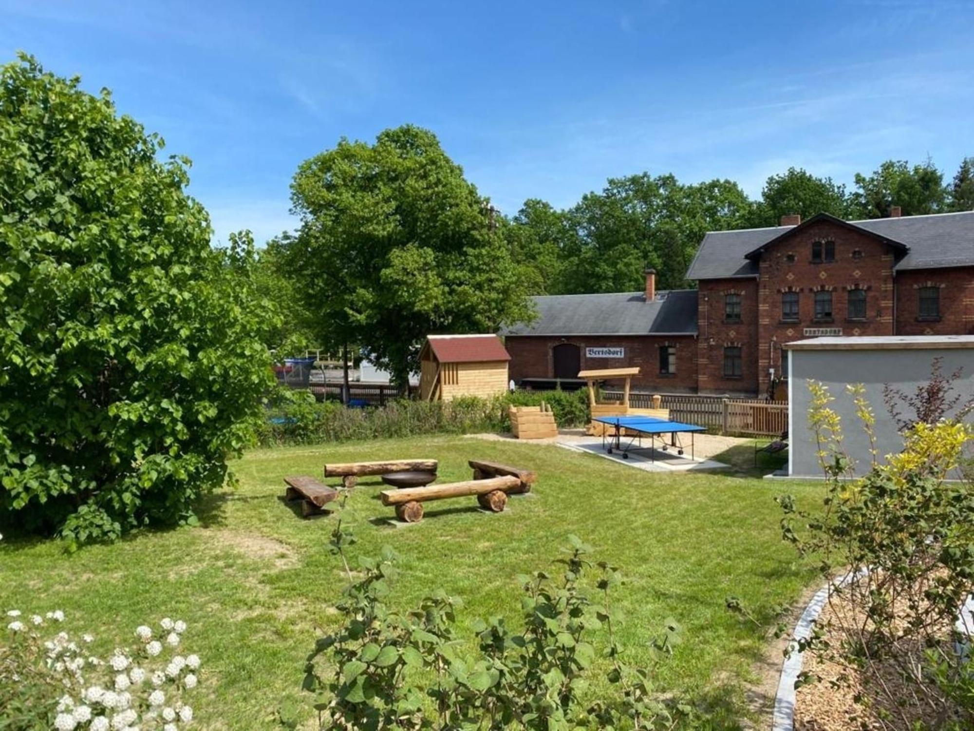 Ferienhaus Bimmelbahn 2 Olbersdorf Bagian luar foto